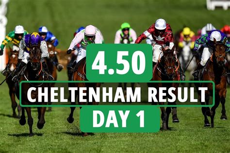 4.50 cheltenham result today.